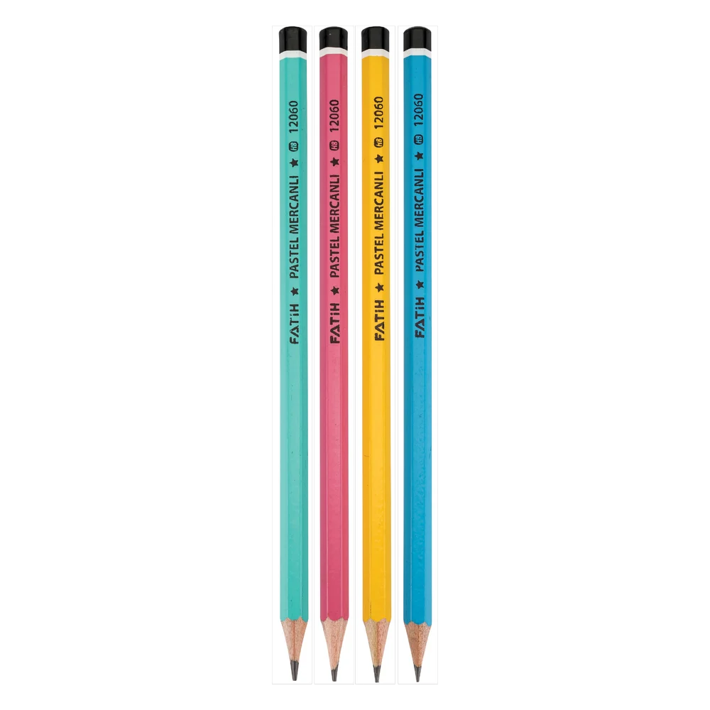 FA12060KL00 - Fatih Köşeli Mercanlı Ocean Pastel Kurşun Kalem