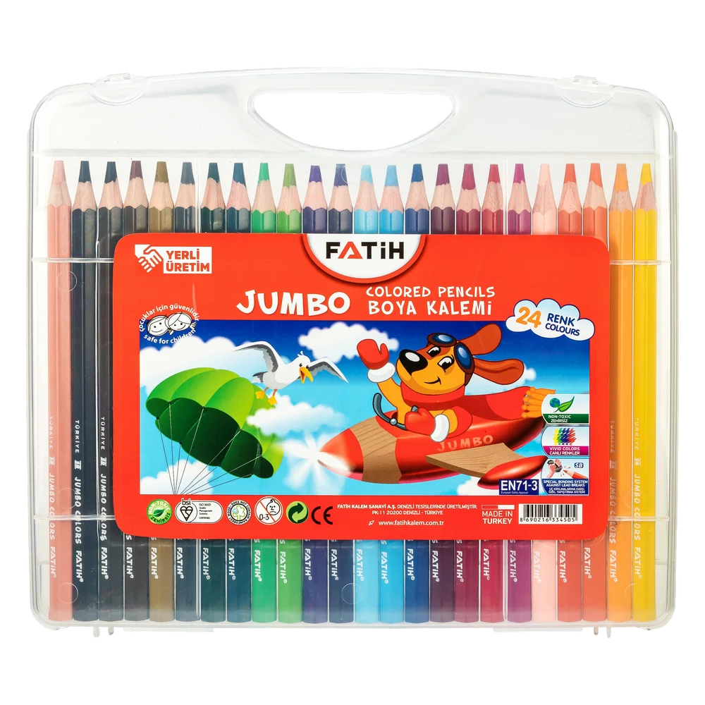 FA33450KB24RTB - Fatih Jumbo Kuru Boya 24 R Çantalı