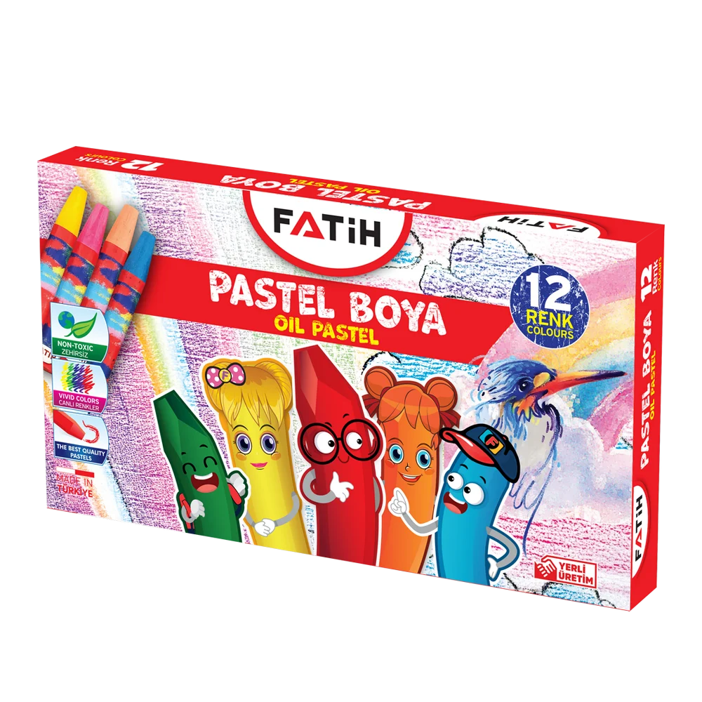 FA34012PB12RKS - Fatih Pastel Boya 12 R King Size
