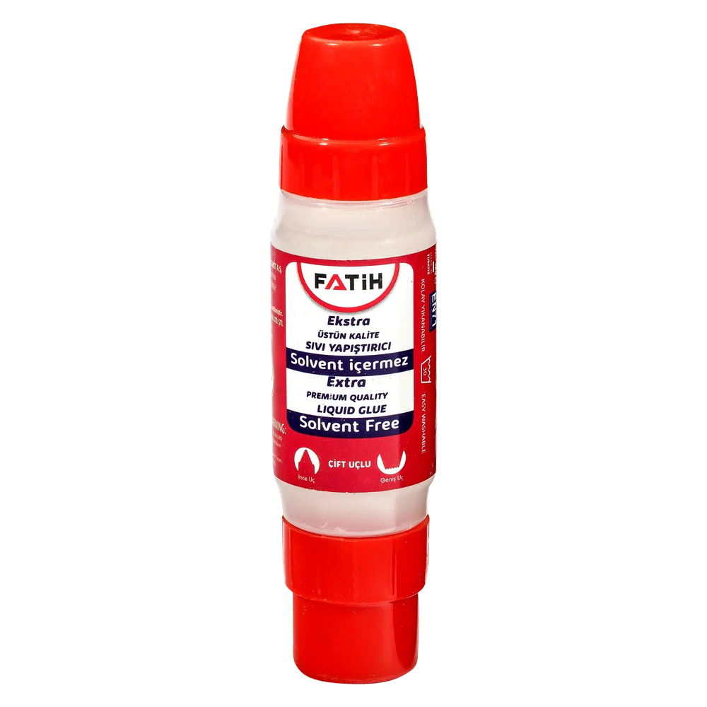 FA36230CSSY30 - Fatih 30 Ml Çift Uçlu Şeffaf Sıvı Yapıştırıcı Solventsiz