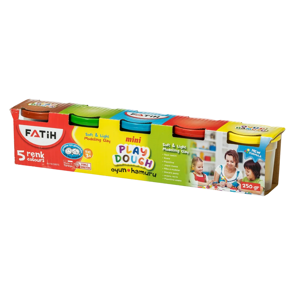 FA50075OH00 - Fatih Mini Oyun Hamuru 5 Renk