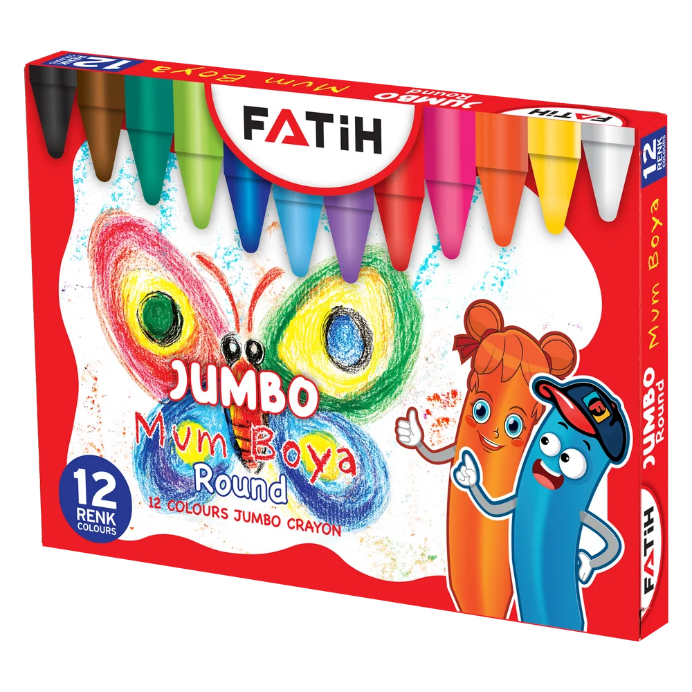FA50163CB24RUZ - Fatih Round Mum Boya 12 R Jumbo
