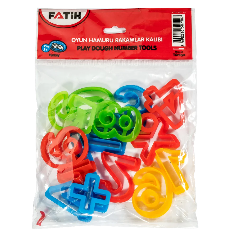 FA50710OHKR - Fatih Oyun Hamuru Kalıbı Rakamlar