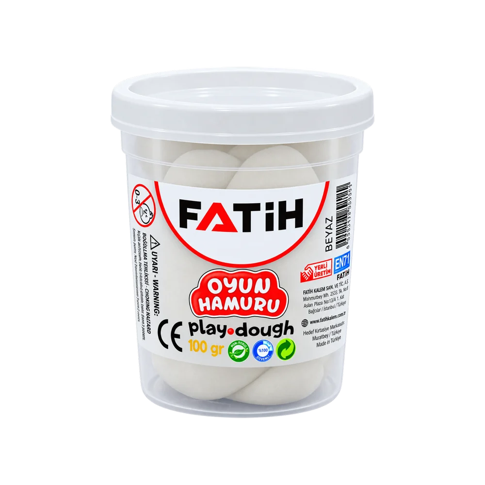 FA50808OH1R - Fatih Oyun Hamuru 100 Gr Beyaz