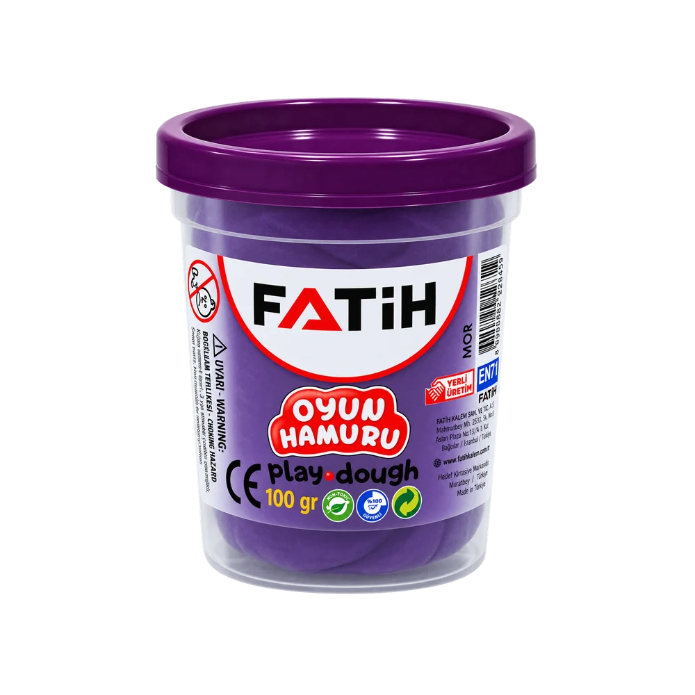 FA50823OH1R - Fatih Oyun Hamuru 100 Gr Violet