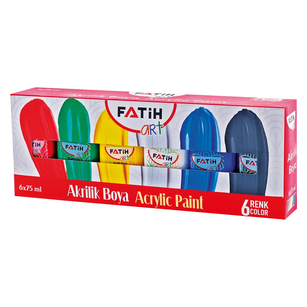 FA55505 - Fatih Akrilik Boya 75 ml 6 R