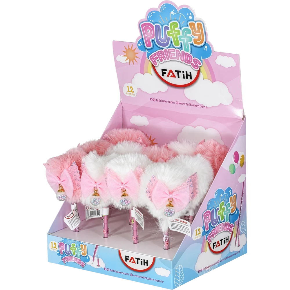 FA58165PYK - Fatih Puffy Friends Peluş Yumurtlayan Kalem (165)