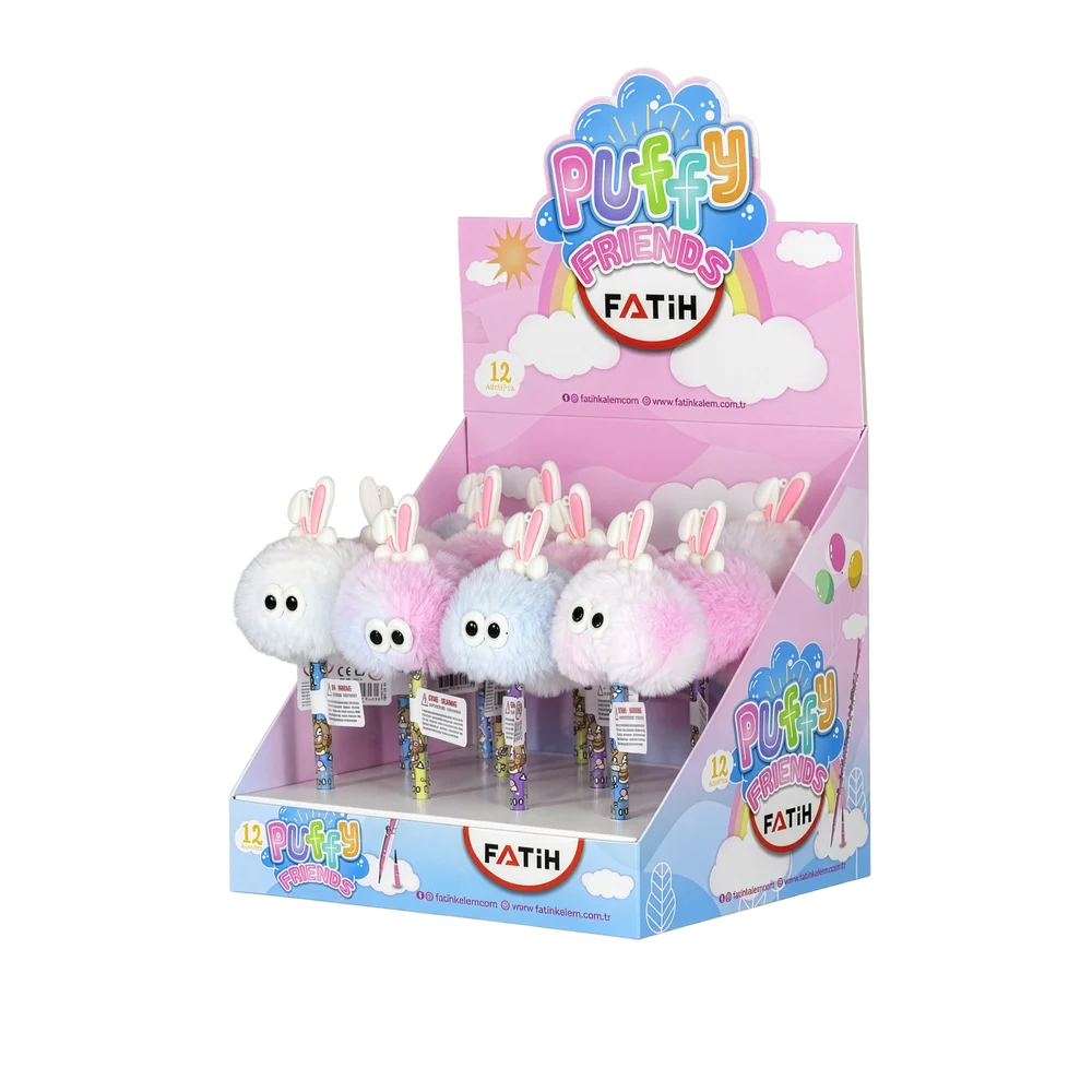 FA58171PYK - Fatih Puffy Friends Peluş Yumurtlayan Kalem (171)