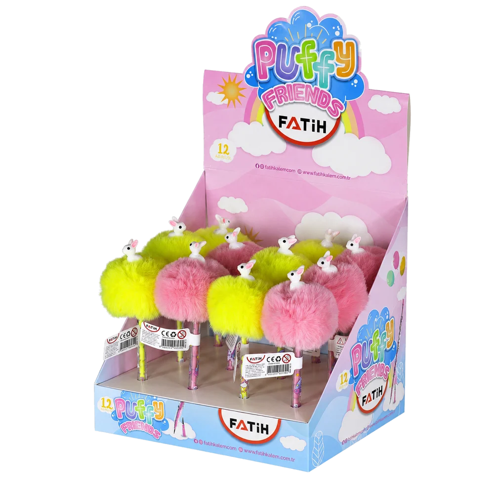 FA58180PYK - Fatih Puffy Friends Peluş Yumurtlayan Kalem (180)
