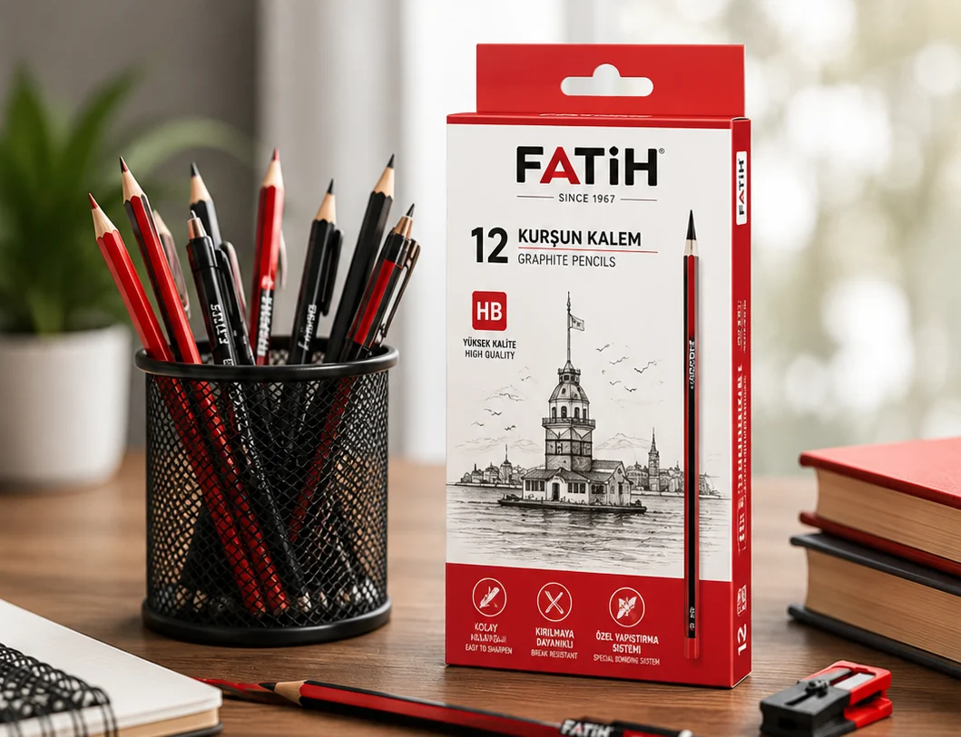 Fatih'ten Yeni Nesil Kurşun Kalem.