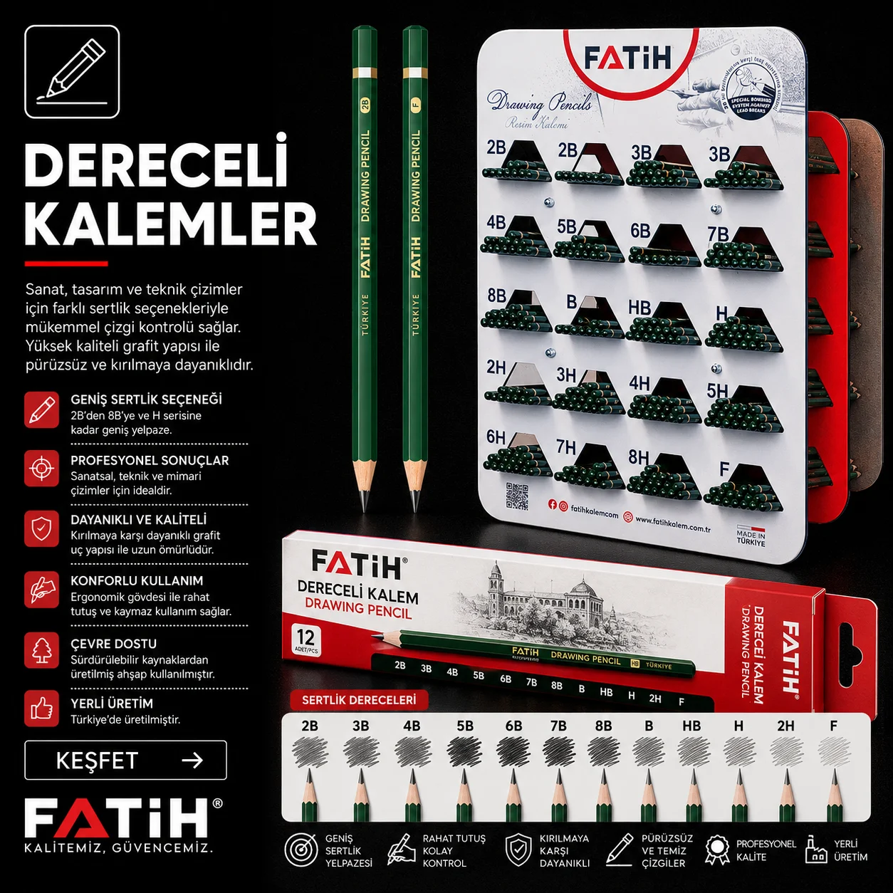 Fatih Kalem Dereceli Kalemler Kategorisi