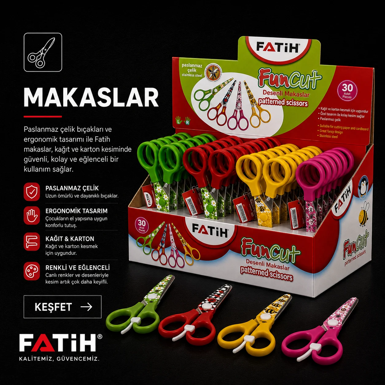 Fatih Kalem Makaslar Kategorisi