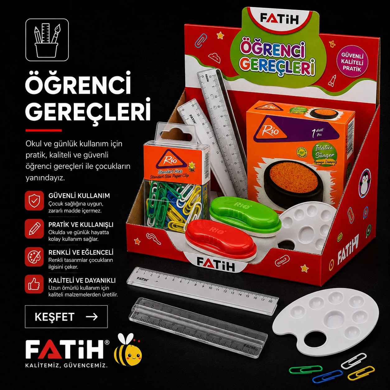 Fatih Kalem Öğrenci Gereçleri Kategorisi