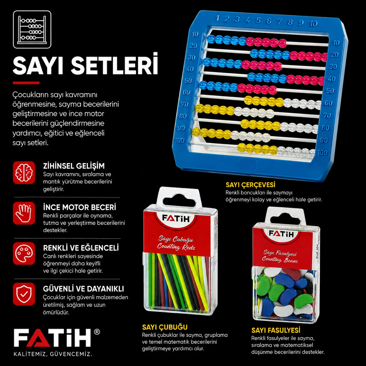 Fatih Kalem Sayı Setleri Kategorisi